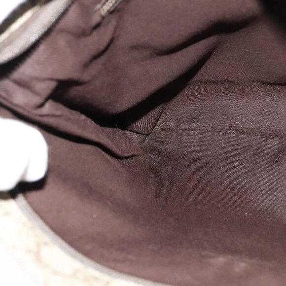 GUCCI GG Supreme Shoulder Bag PVC Beige Gold 141626 Auth BA2287 - Picture 12 of 16